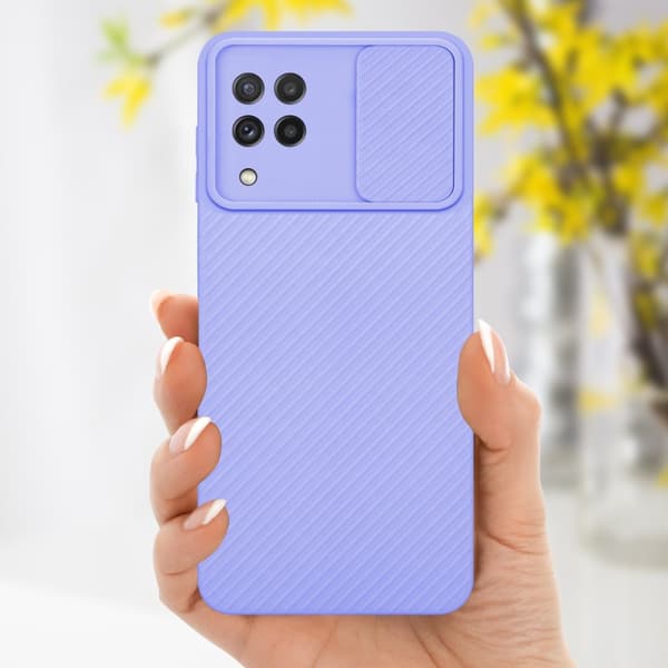Deksel til Samsung Galaxy A22 4G med kamerabeskyttelse