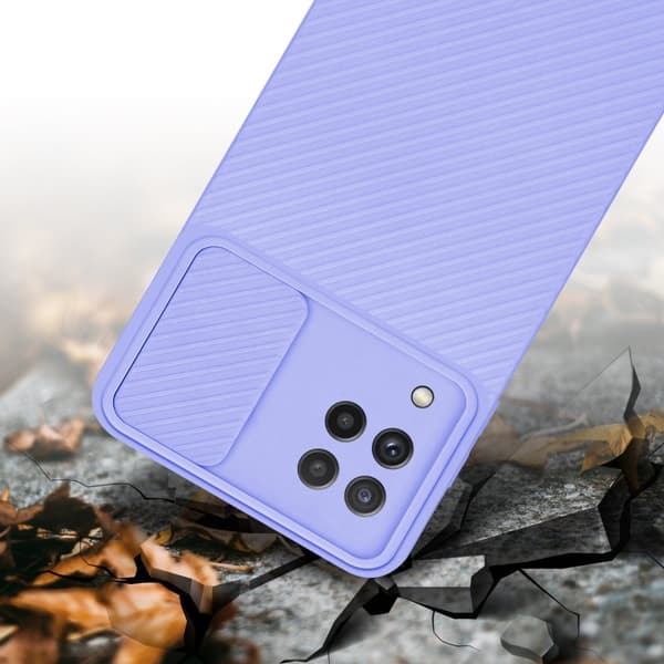 Deksel til Samsung Galaxy A22 4G med kamerabeskyttelse