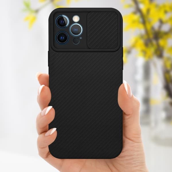 Deksel til iPhone 12 PRO MAX med kamerabeskyttelse