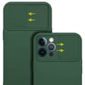 Pikkukuva 4 / 7: iPhone 12 PRO MAX Suojakuori Suojakotelo joka on valmistettu joustavasta TPU-silikonista ja jossa on kameran suojaus