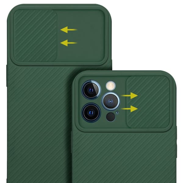 Deksel til iPhone 12 PRO MAX med kamerabeskyttelse