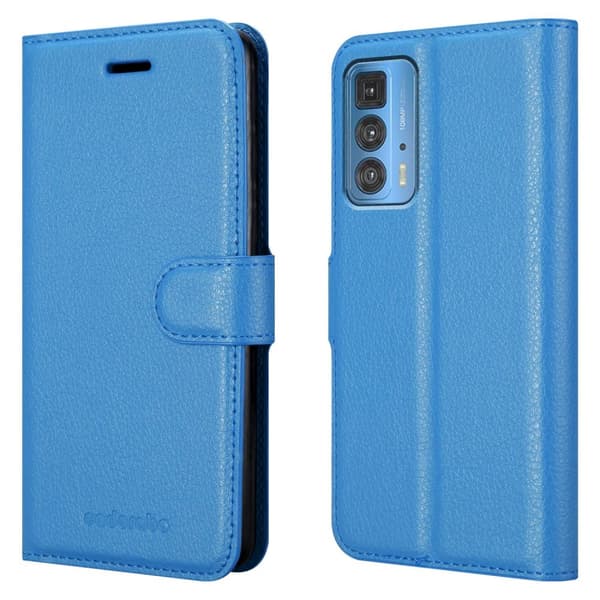 Deksel til Motorola EDGE 20 PRO / EDGE S PRO Lommebokdeksel med magnetisk lukking, stativfunksjon og kortlomme