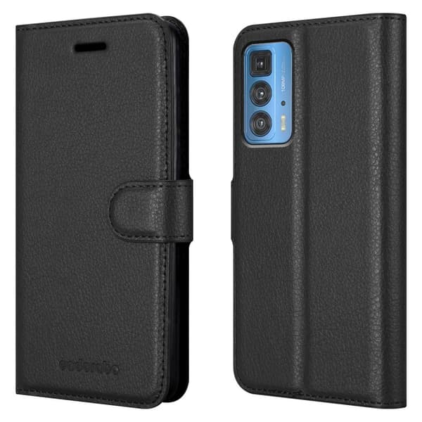 Deksel til Motorola EDGE 20 PRO / EDGE S PRO Lommebokdeksel med magnetisk lukking, stativfunksjon og kortlomme