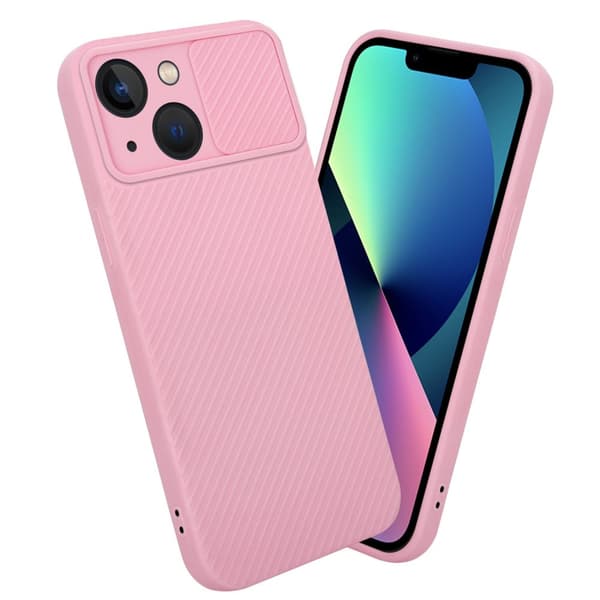 iPhone 13 Suojakuori Suojakotelo joka on valmistettu joustavasta TPU-silikonista ja jossa on kameran suojaus
