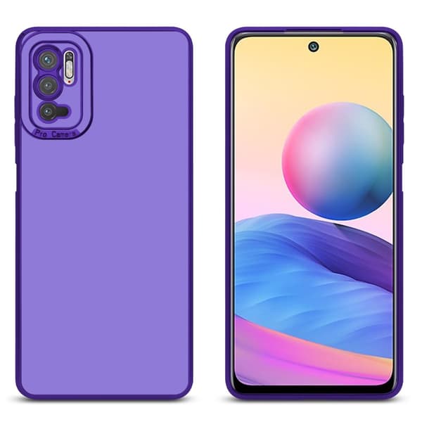 Xiaomi RedMi NOTE 10 5G / POCO M3 PRO 5G Fodral Skal av flexibel TPU-silikon och med kameraskydd Case Cover
