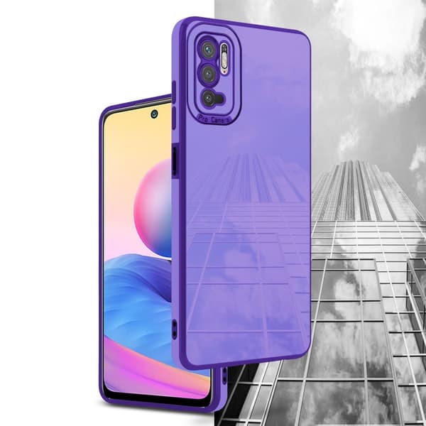 Xiaomi RedMi NOTE 10 5G / POCO M3 PRO 5G Fodral Skal av flexibel TPU-silikon och med kameraskydd Case Cover