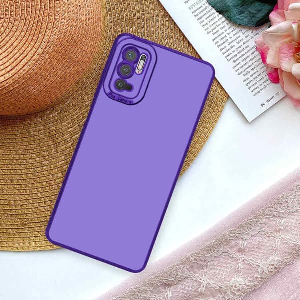 Xiaomi RedMi NOTE 10 5G / POCO M3 PRO 5G Fodral Skal av flexibel TPU-silikon och med kameraskydd Case Cover