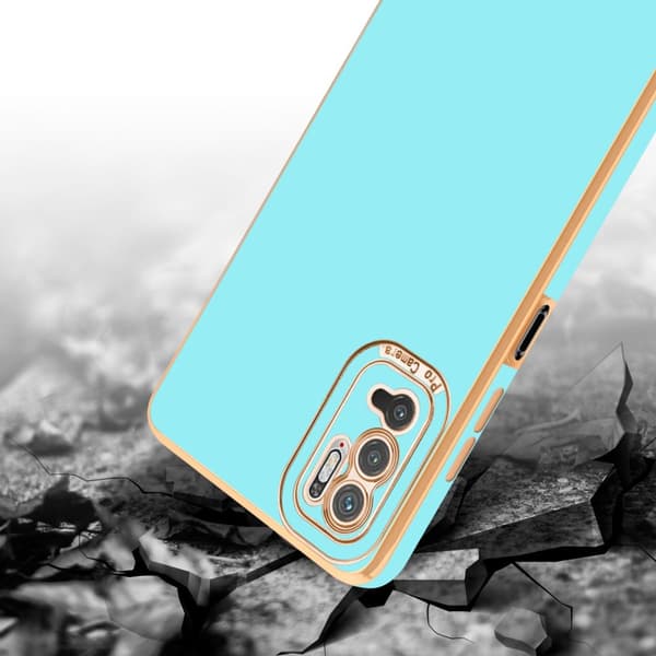 Xiaomi RedMi NOTE 10 5G / POCO M3 PRO 5G Fodral Skal av flexibel TPU-silikon och med kameraskydd Case Cover