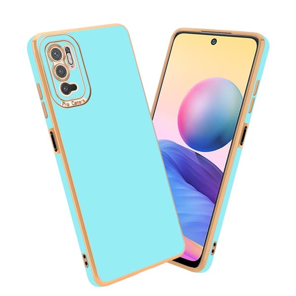 Xiaomi RedMi NOTE 10 5G / POCO M3 PRO 5G Fodral Skal av flexibel TPU-silikon och med kameraskydd Case Cover