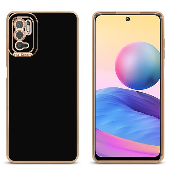 Xiaomi RedMi NOTE 10 5G / POCO M3 PRO 5G Fodral Skal av flexibel TPU-silikon och med kameraskydd Case Cover