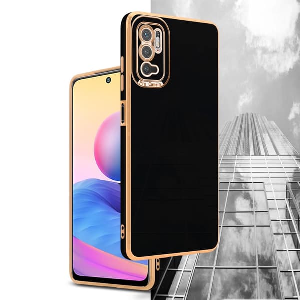 Xiaomi RedMi NOTE 10 5G / POCO M3 PRO 5G Fodral Skal av flexibel TPU-silikon och med kameraskydd Case Cover