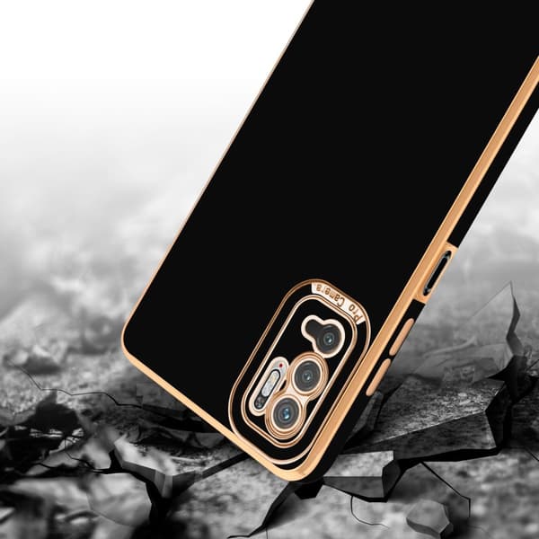 Xiaomi RedMi NOTE 10 5G / POCO M3 PRO 5G Fodral Skal av flexibel TPU-silikon och med kameraskydd Case Cover