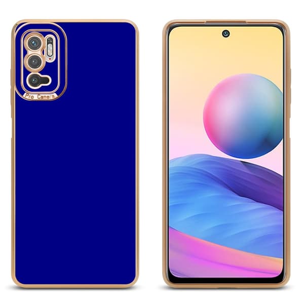 Xiaomi RedMi NOTE 10 5G / POCO M3 PRO 5G Fodral Skal av flexibel TPU-silikon och med kameraskydd Case Cover