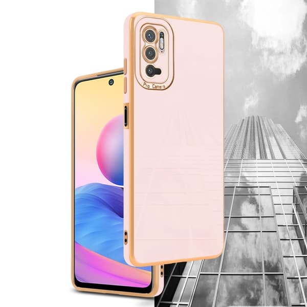 Xiaomi RedMi NOTE 10 5G / POCO M3 PRO 5G Fodral Skal av flexibel TPU-silikon och med kameraskydd Case Cover