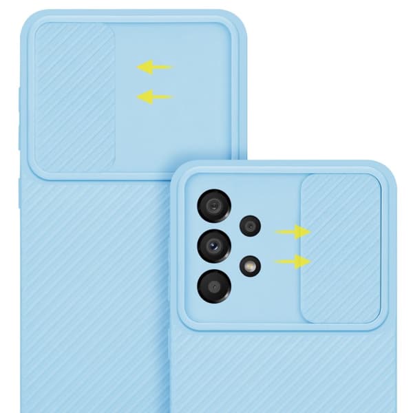 Samsung Galaxy A33 5G Suojakuori Suojakotelo joka on valmistettu joustavasta TPU-silikonista ja jossa on kameran suojaus