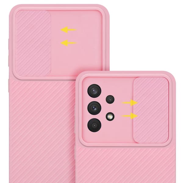 Deksel til Samsung Galaxy A32 4G med kamerabeskyttelse