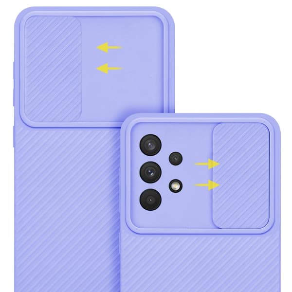 Deksel til Samsung Galaxy A32 4G med kamerabeskyttelse