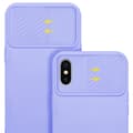 Miniatyrbild 4 av 7: iPhone X / XS Skal Fodral av flexibel TPU-silikon och med kameraskydd Mobilskydd Case Cover