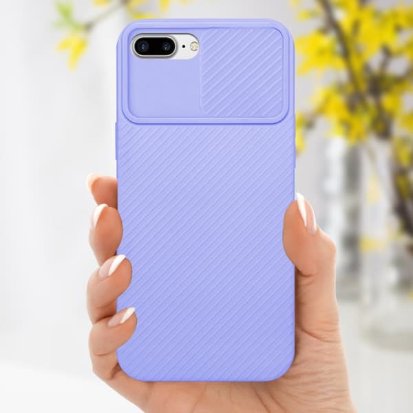 iPhone 7 PLUS / 7S PLUS / 8 PLUS Skal Fodral av flexibel TPU-silikon och med kameraskydd Mobilskydd Case Cover