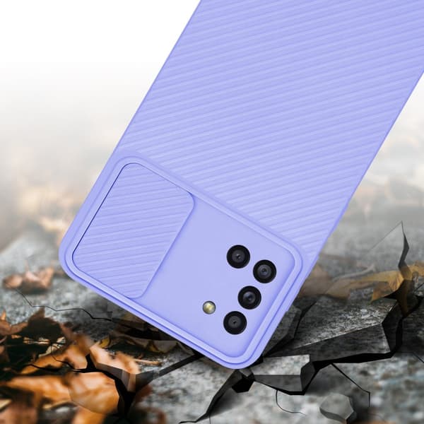 Samsung Galaxy A31 Suojakuori Suojakotelo joka on valmistettu joustavasta TPU-silikonista ja jossa on kameran suojaus