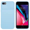 Pikkukuva 1 / 7: iPhone 7 / 7S / 8 / SE 2020 Suojakuori Suojakotelo joka on valmistettu joustavasta TPU-silikonista ja jossa on kameran suojaus