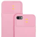 Pikkukuva 4 / 7: iPhone 7 / 7S / 8 / SE 2020 Suojakuori Suojakotelo joka on valmistettu joustavasta TPU-silikonista ja jossa on kameran suojaus