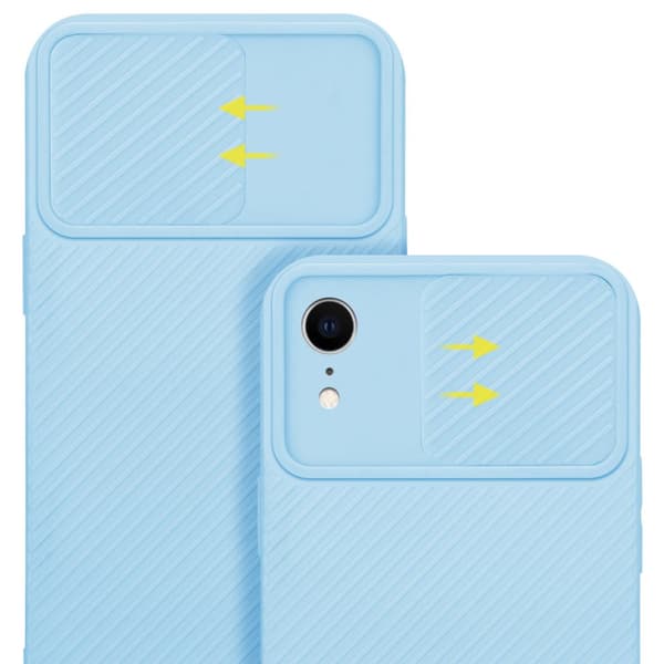 Deksel til iPhone XR med kamerabeskyttelse
