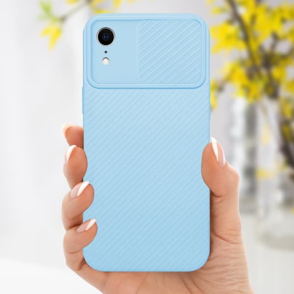 Deksel til iPhone XR med kamerabeskyttelse