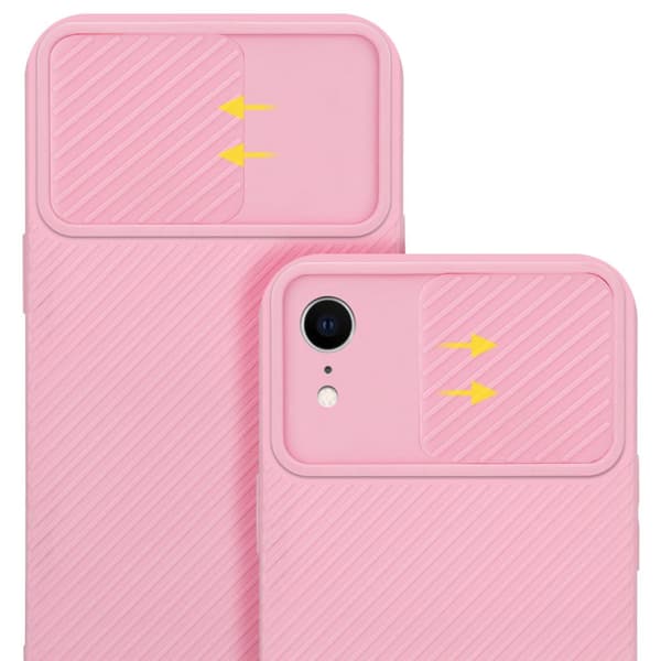Deksel til iPhone XR med kamerabeskyttelse