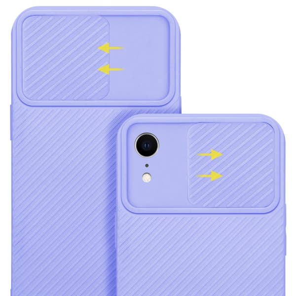Deksel til iPhone XR med kamerabeskyttelse