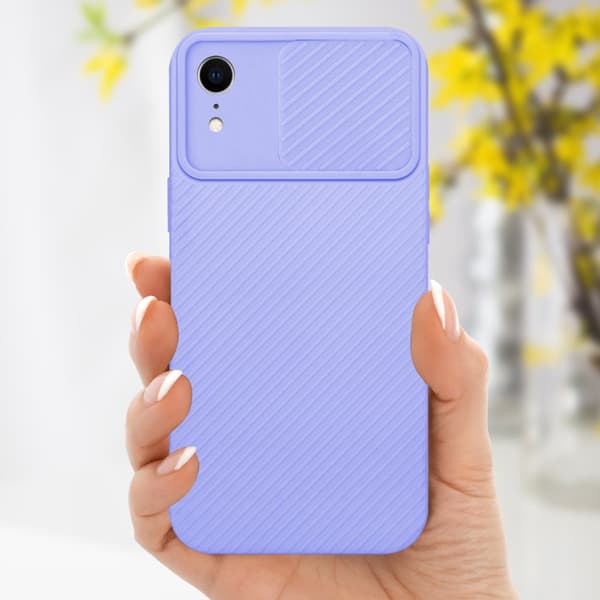 iPhone XR Skal Fodral av flexibel TPU-silikon och med kameraskydd Mobilskydd Case Cover