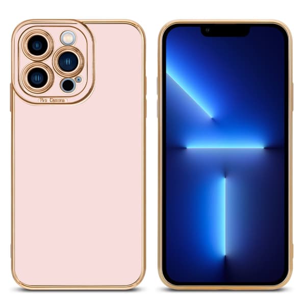 iPhone 13 PRO MAX Suojakuori Suojakotelo joka on valmistettu joustavasta TPU-silikonista ja jossa on kameran suojaus