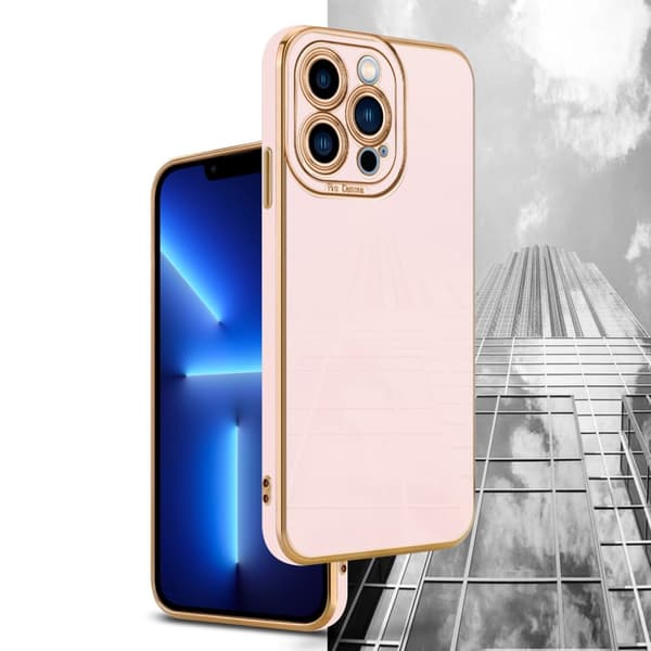 iPhone 13 PRO MAX Suojakuori Suojakotelo joka on valmistettu joustavasta TPU-silikonista ja jossa on kameran suojaus