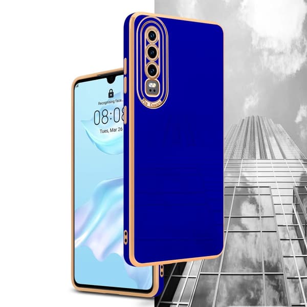 Huawei P30 Fodral Skal av flexibel TPU-silikon och med kameraskydd Case Cover