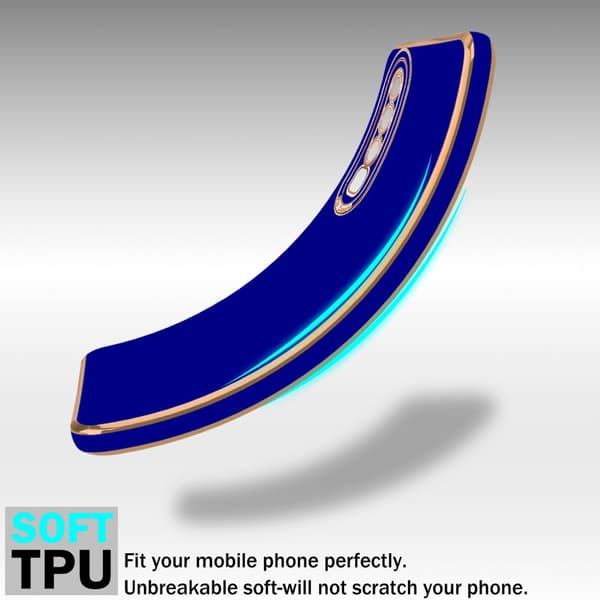 Huawei P30 Fodral Skal av flexibel TPU-silikon och med kameraskydd Case Cover