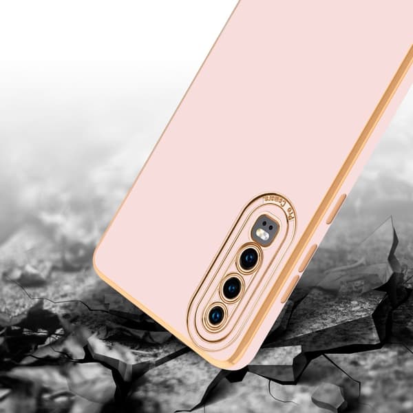 Huawei P30 Fodral Skal av flexibel TPU-silikon och med kameraskydd Case Cover