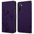 Miniatyrbild 8 av 8: Realme 6 4G / 6s Skal Fodral i blomdesign Mobilskydd Case Cover med magnetisk stängning, ståfunktion och kortplatser