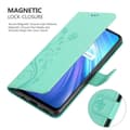 Pikkukuva 5 / 8: Realme 6 4G / 6s Suojakotelo Suojakuori Lompakkokotelo Matkapuhelinkotelo Kukat jossa on magneettisuljenta, jalusta-toiminto ja korttipaikat