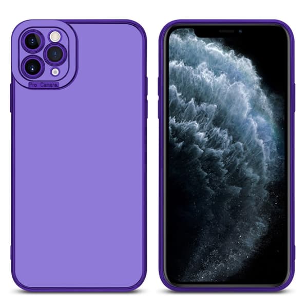 iPhone 11 PRO MAX Fodral Skal av flexibel TPU-silikon och med kameraskydd Case Cover