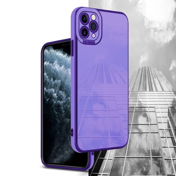 iPhone 11 PRO MAX Fodral Skal av flexibel TPU-silikon och med kameraskydd Case Cover