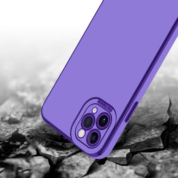 iPhone 11 PRO MAX Fodral Skal av flexibel TPU-silikon och med kameraskydd Case Cover