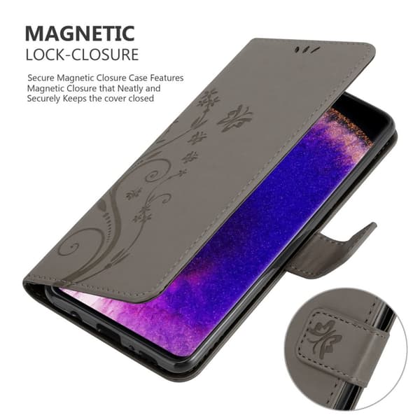 Oppo FIND X5 PRO Pungetui Cover Blomster ()