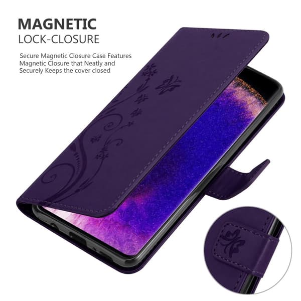 Oppo FIND X5 PRO Pungetui Cover Blomster ()