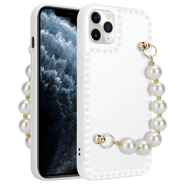 iPhone 11 PRO MAX Suojakuori Suojakotelo Joustavasta TPU-silikonista valmistettu suojakuori jossa on ranneketju