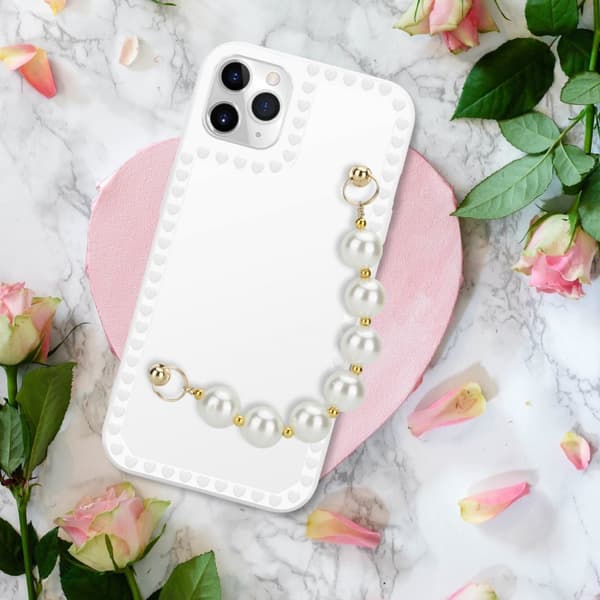 iPhone 11 PRO MAX Suojakuori Suojakotelo Joustavasta TPU-silikonista valmistettu suojakuori jossa on ranneketju