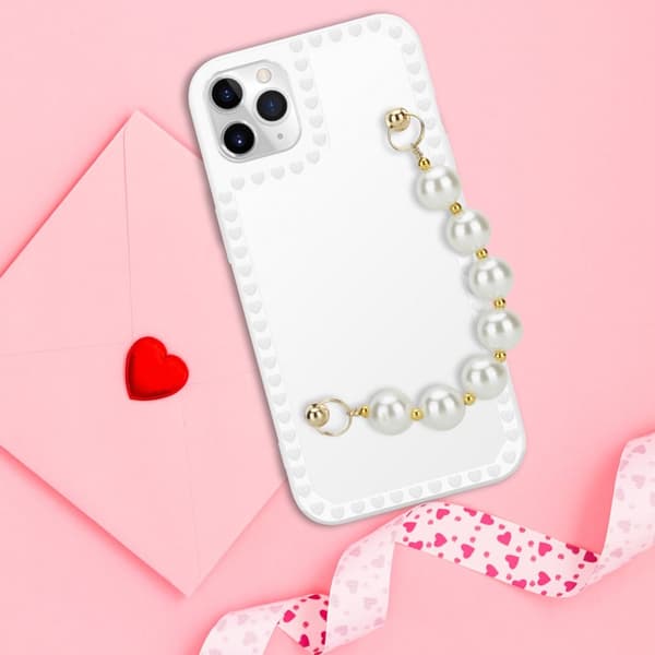 iPhone 11 PRO MAX Suojakuori Suojakotelo Joustavasta TPU-silikonista valmistettu suojakuori jossa on ranneketju