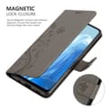 Pikkukuva 5 / 8: Oppo FIND X5 LITE / Reno7 5G Suojakotelo Suojakuori Lompakkokotelo Matkapuhelinkotelo Kukat jossa on magneettisuljenta, jalusta-toiminto ja