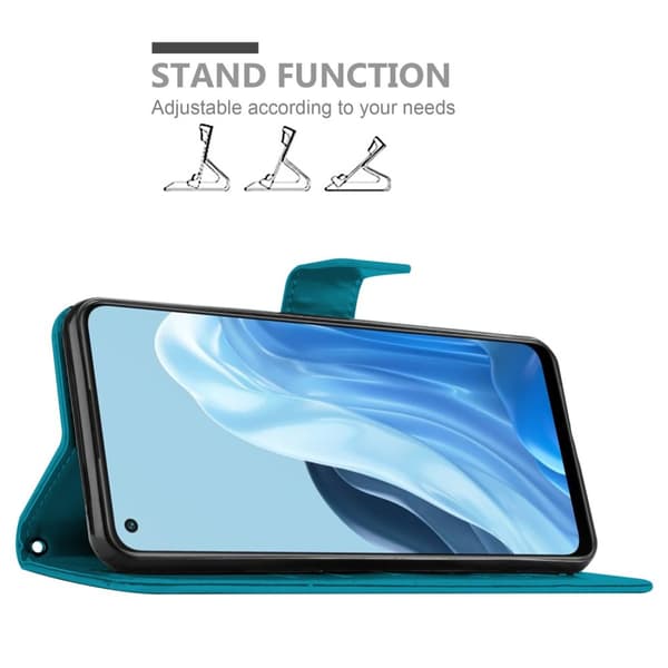 Oppo FIND X5 LITE / Reno7 5G Pungetui Cover Blomster ()