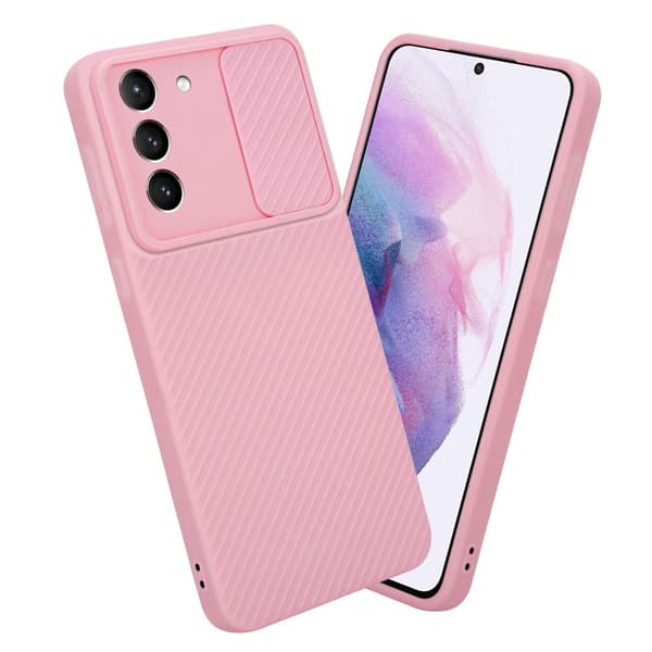Samsung Galaxy S21 5G Skal Fodral av flexibel TPU-silikon och med kameraskydd Mobilskydd Case Cover