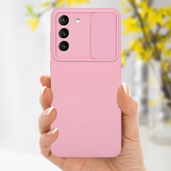 Samsung Galaxy S21 5G Skal Fodral av flexibel TPU-silikon och med kameraskydd Mobilskydd Case Cover